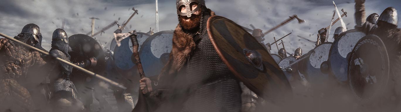 Guerras de la era vikinga y armadura guerras 2 guerrero, armadura