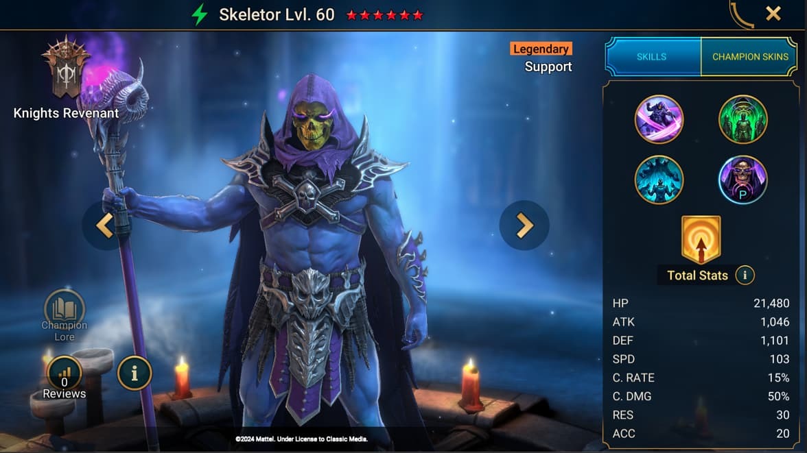 Wie du Skeletor in RAID: Shadow Legends erhältst